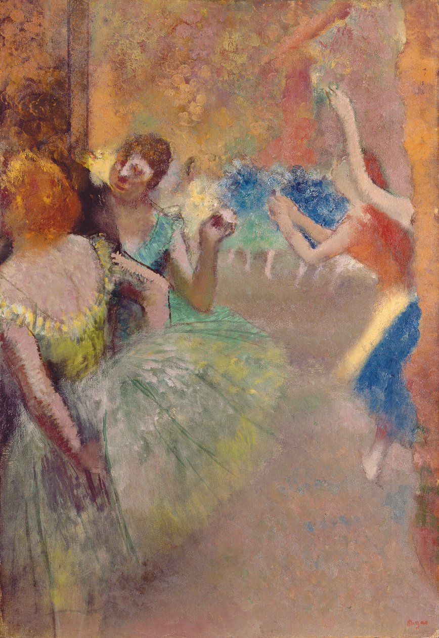 Escena de ballet, c.1885 de Edgar Degas