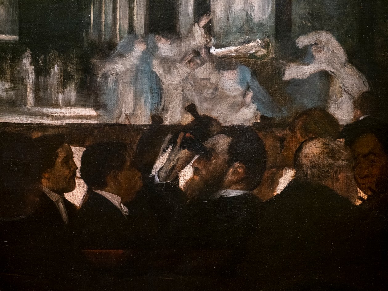 Ballet de Roberto el Diablo (detalle) de Edgar Degas