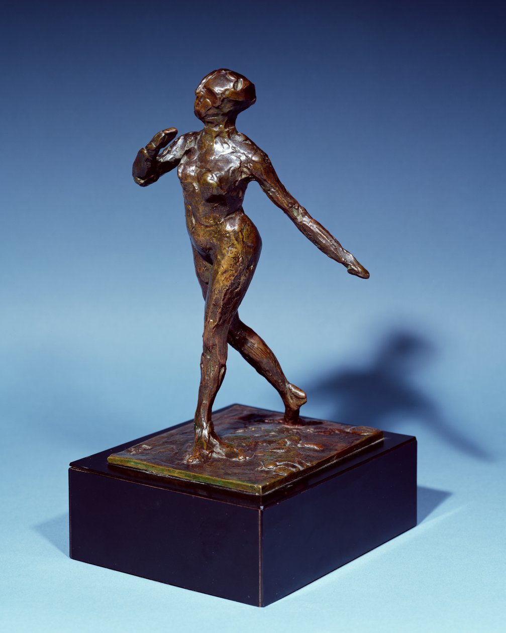 Bailarina inclinada, fundida c.1919 de Edgar Degas