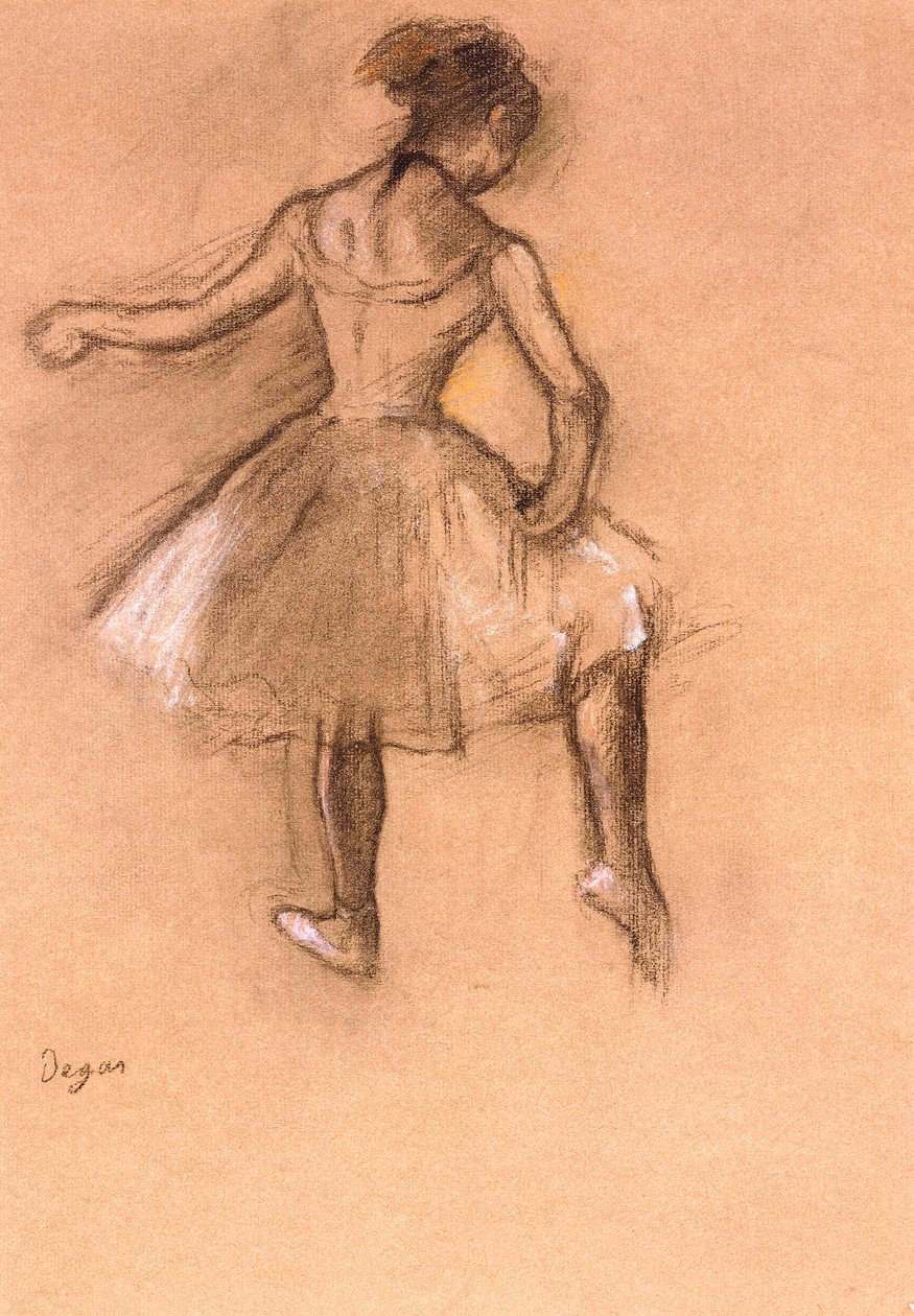 Bailarina, c.1880 de Edgar Degas
