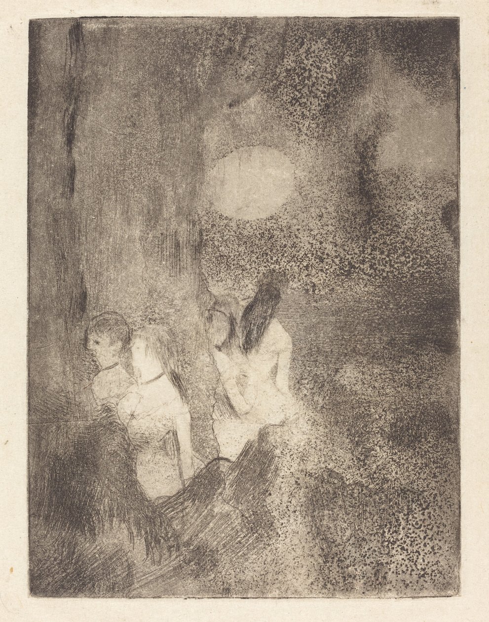 Bailarines en las Alas, 1879-1880 de Edgar Degas