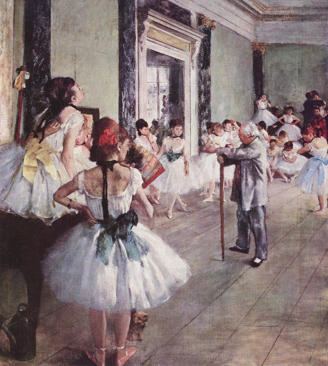 La clase de baile de Edgar Degas