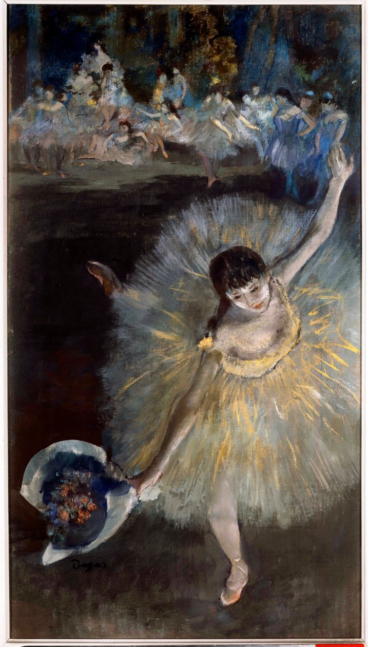 Fin de arabesco de Edgar Degas