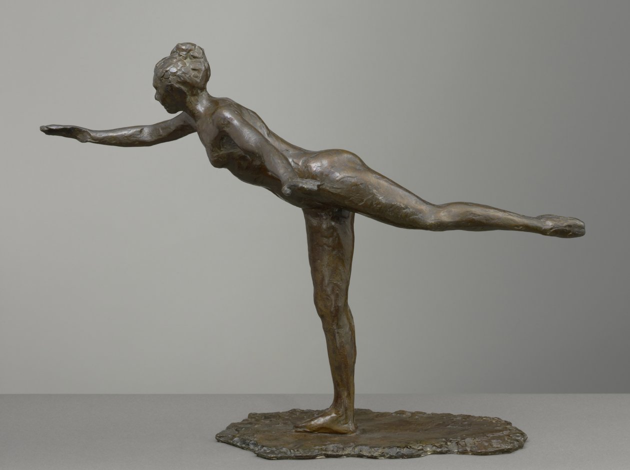 Gran arabesco, Segunda vez, modelado c.1880s, fundido 1919-21 de Edgar Degas