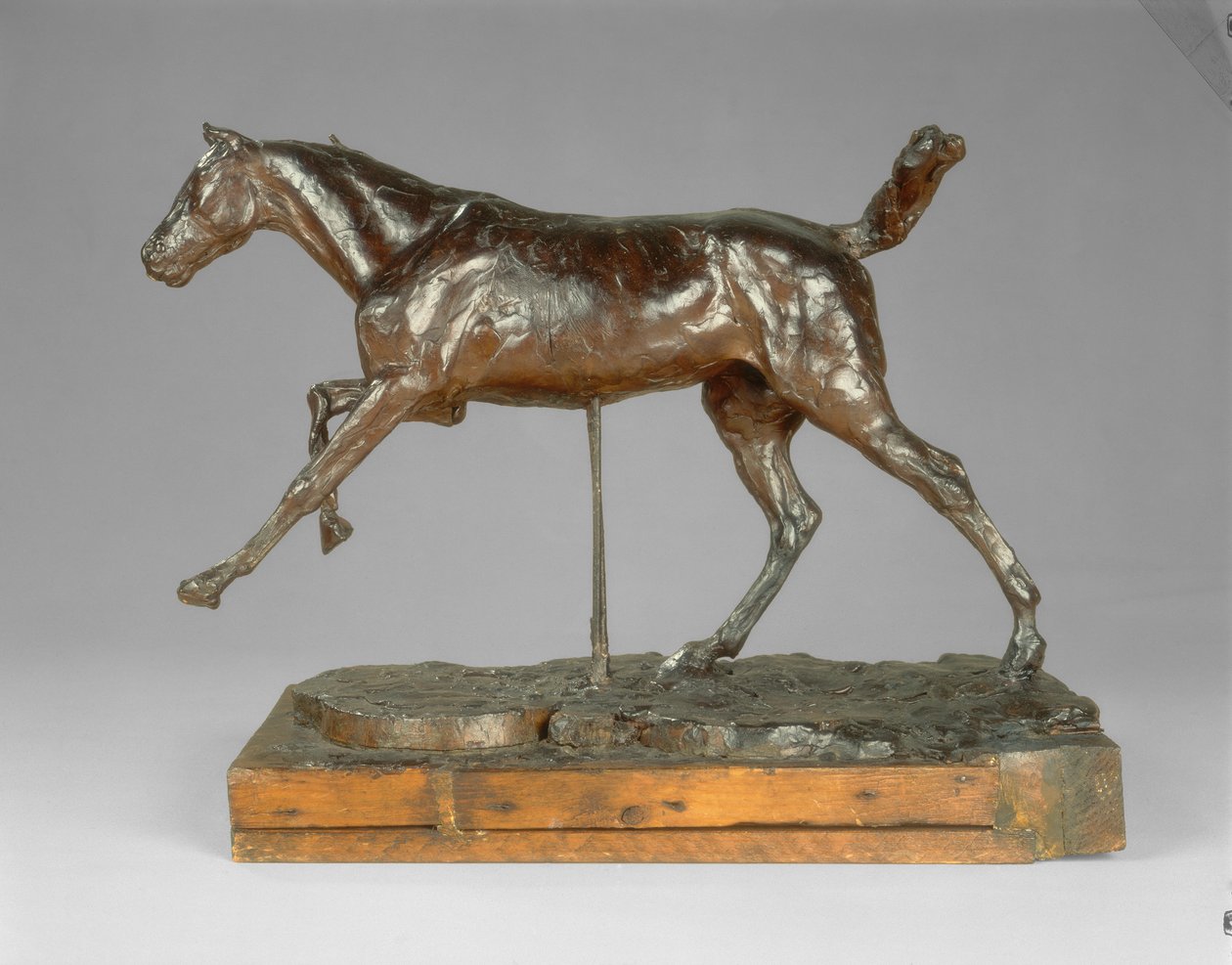 Caballo Galopando con el Pie Derecho de Edgar Degas