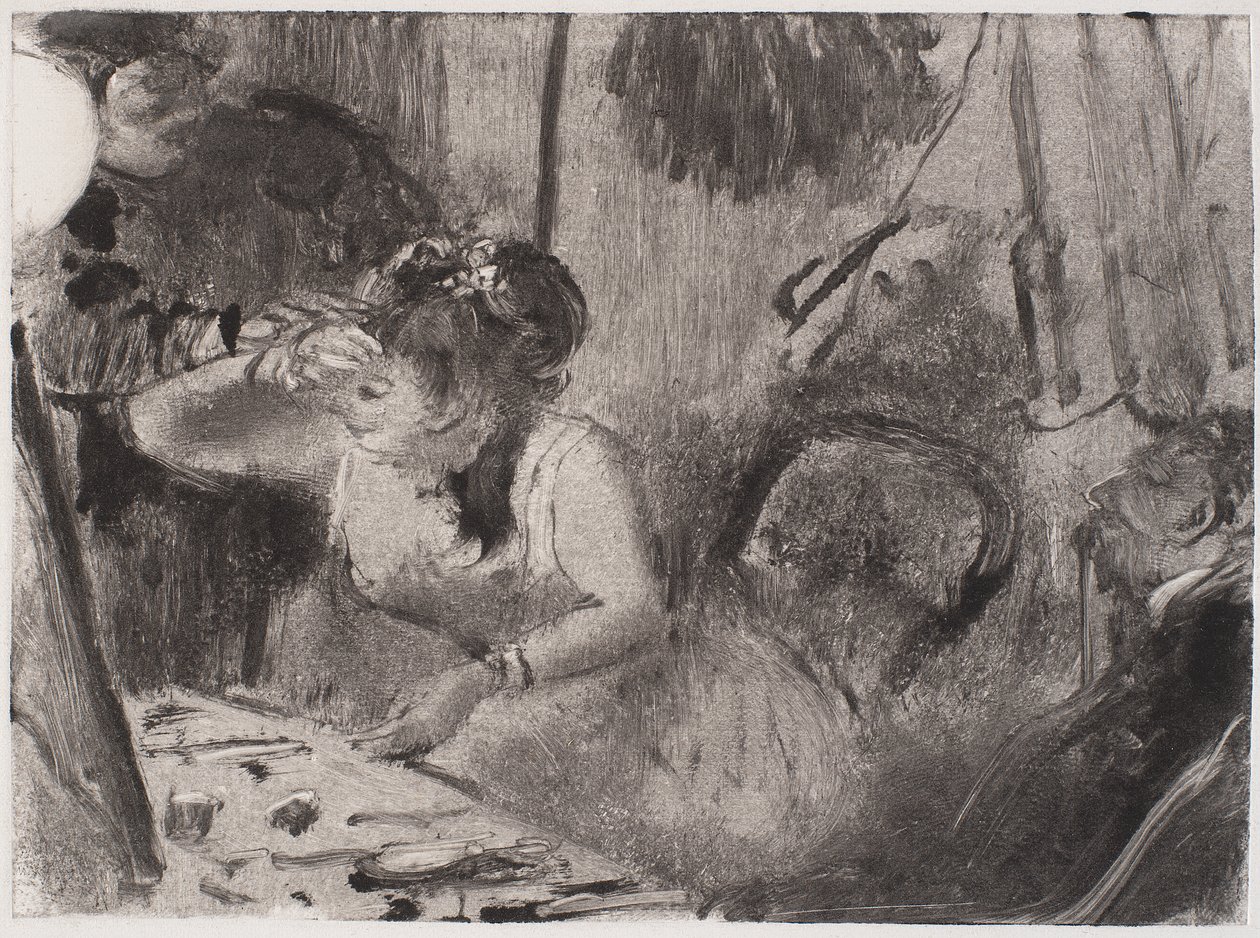 Intimidad, c. 1877-80 de Edgar Degas