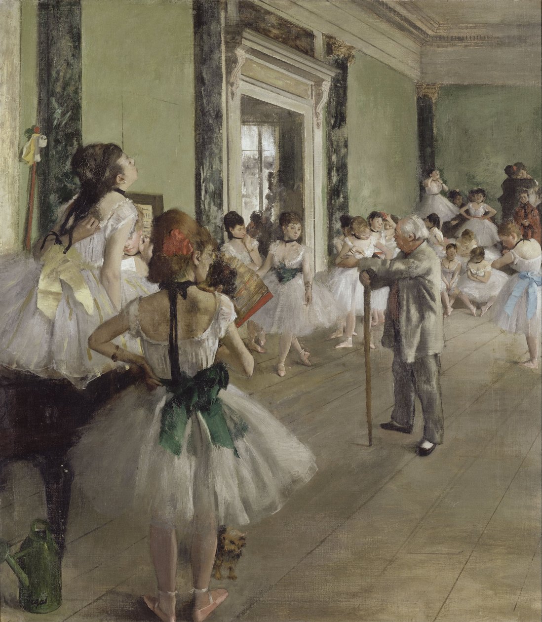 La clase de baile de Edgar Degas