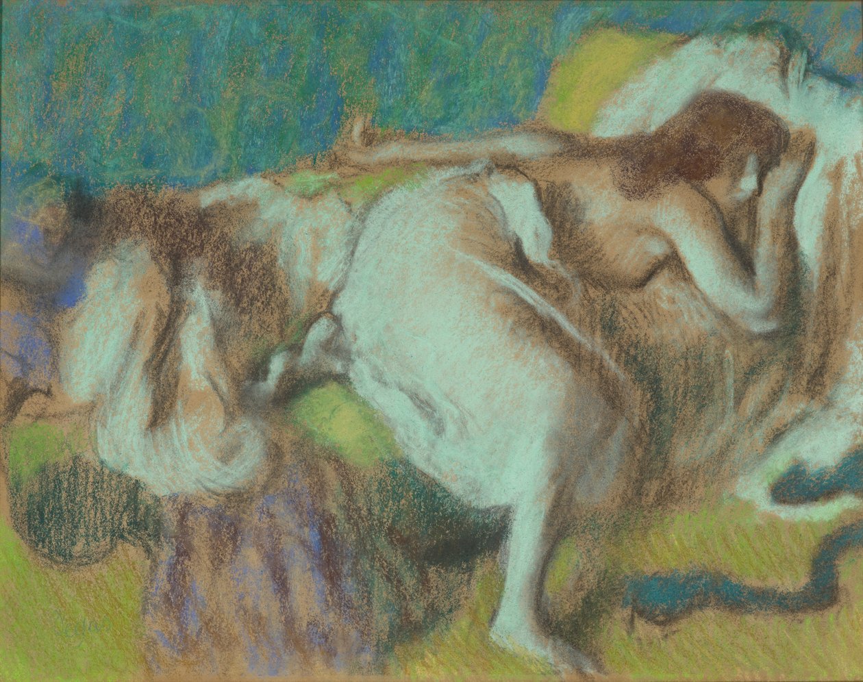 Le Repos, circa 1893 de Edgar Degas