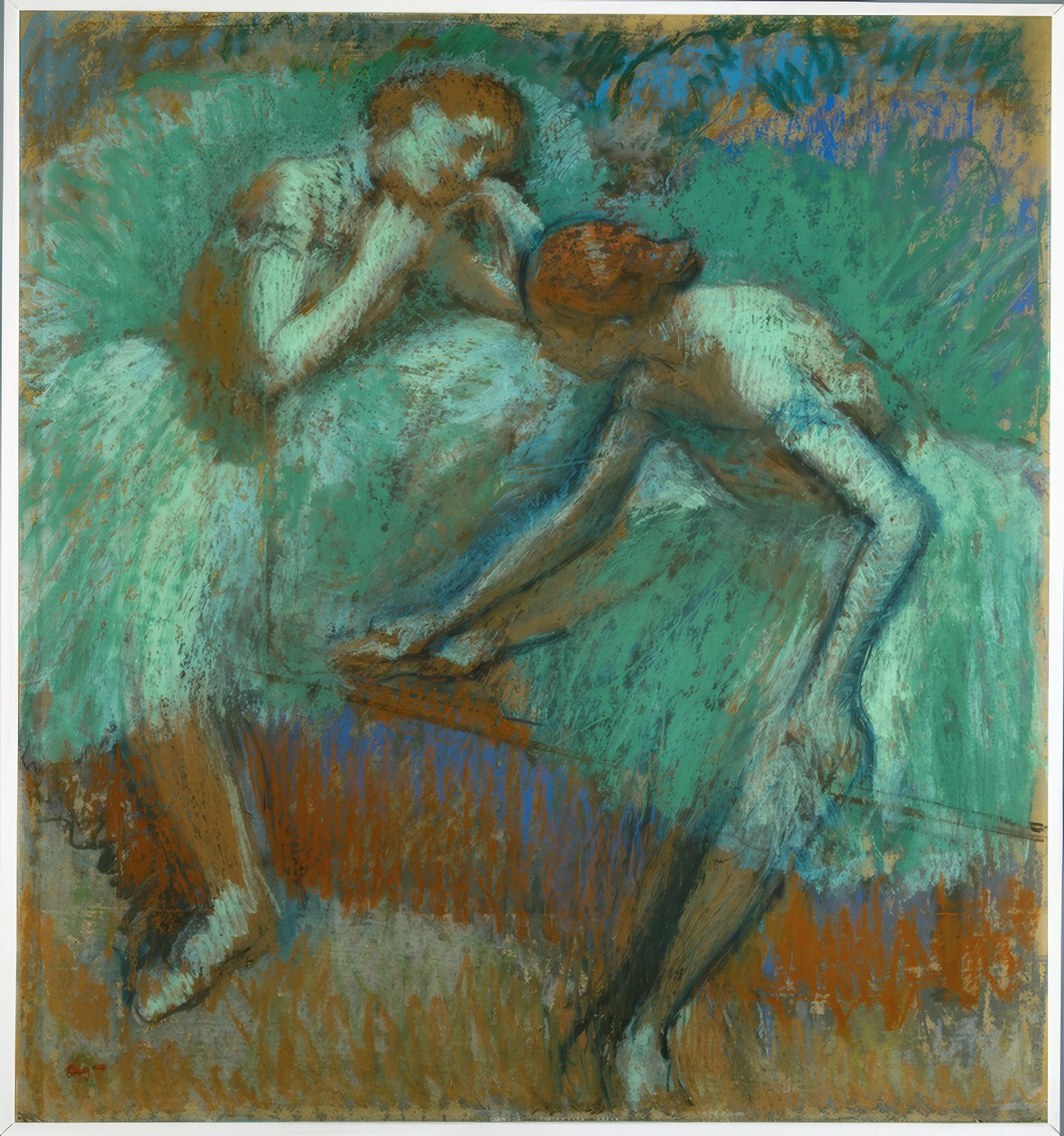 Las grandes bailarinas verdes de Edgar Degas