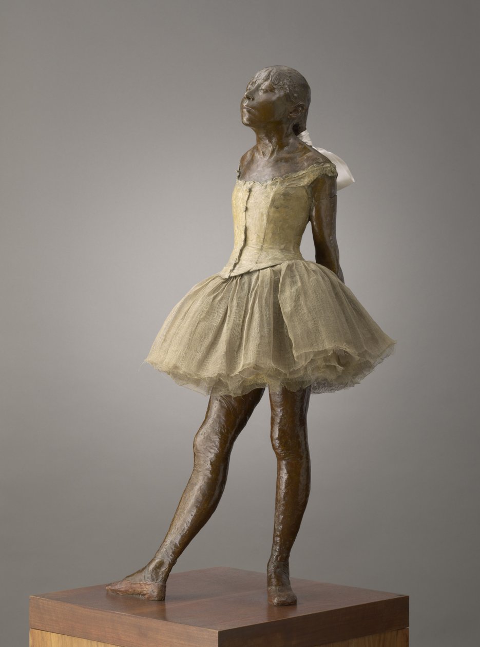 Pequeña bailarina de catorce años, modelada 1879-81, fundida 1919-21 de Edgar Degas