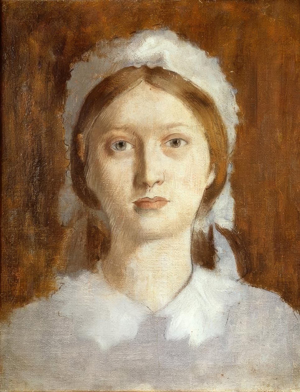 Marguerite De Gas (1842–1895), hermana del artista, más tarde de Edgar Degas