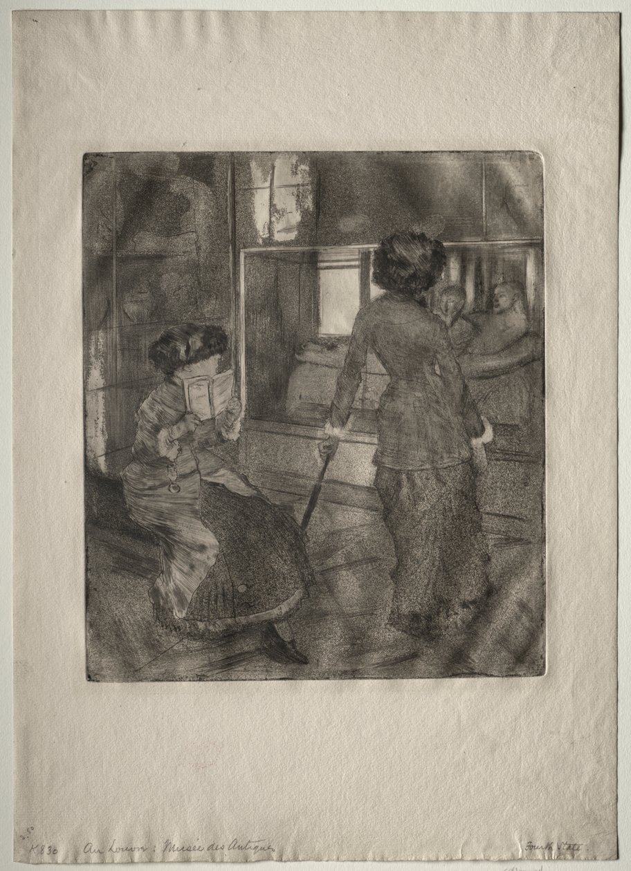 Mary Cassatt en el Louvre: La Galería Etrusca de Edgar Degas