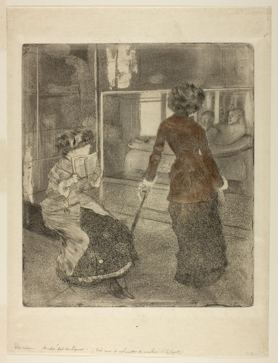 Mary Cassatt en el Louvre: La Galería Etrusca de Edgar Degas