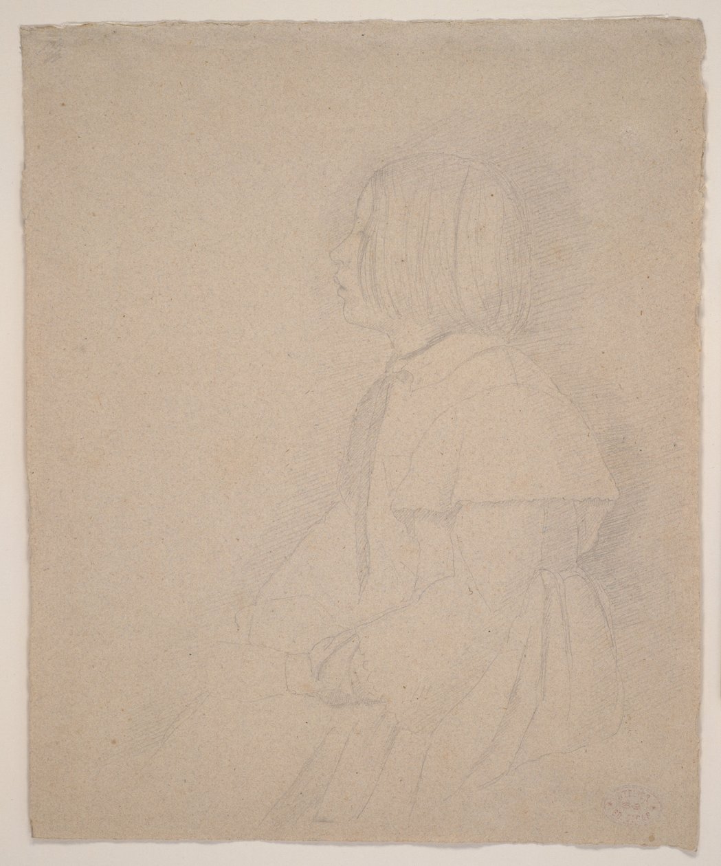 Retrato de Giulia Bellelli, 1858-9 de Edgar Degas