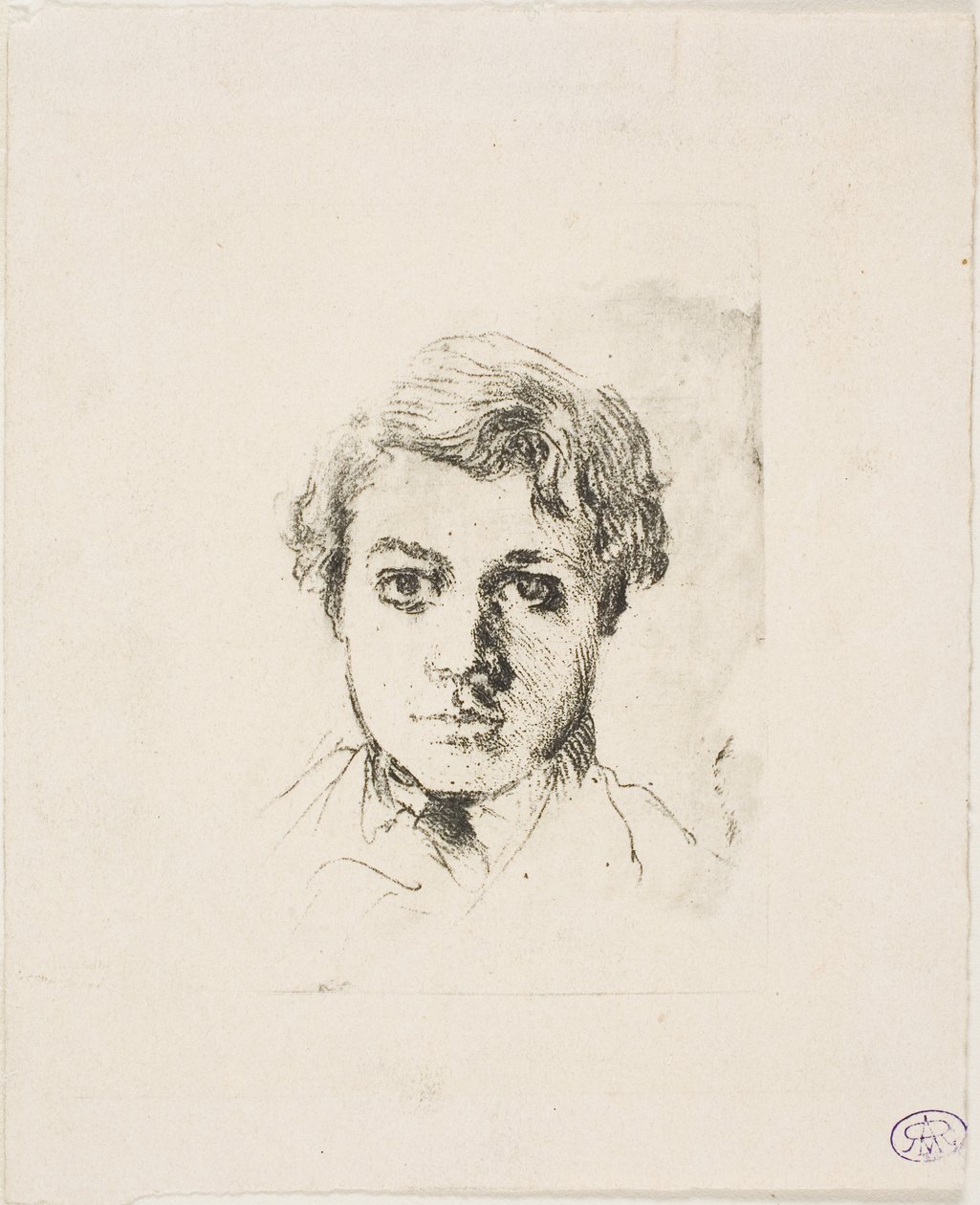 René De Gas, hermano del artista de Edgar Degas