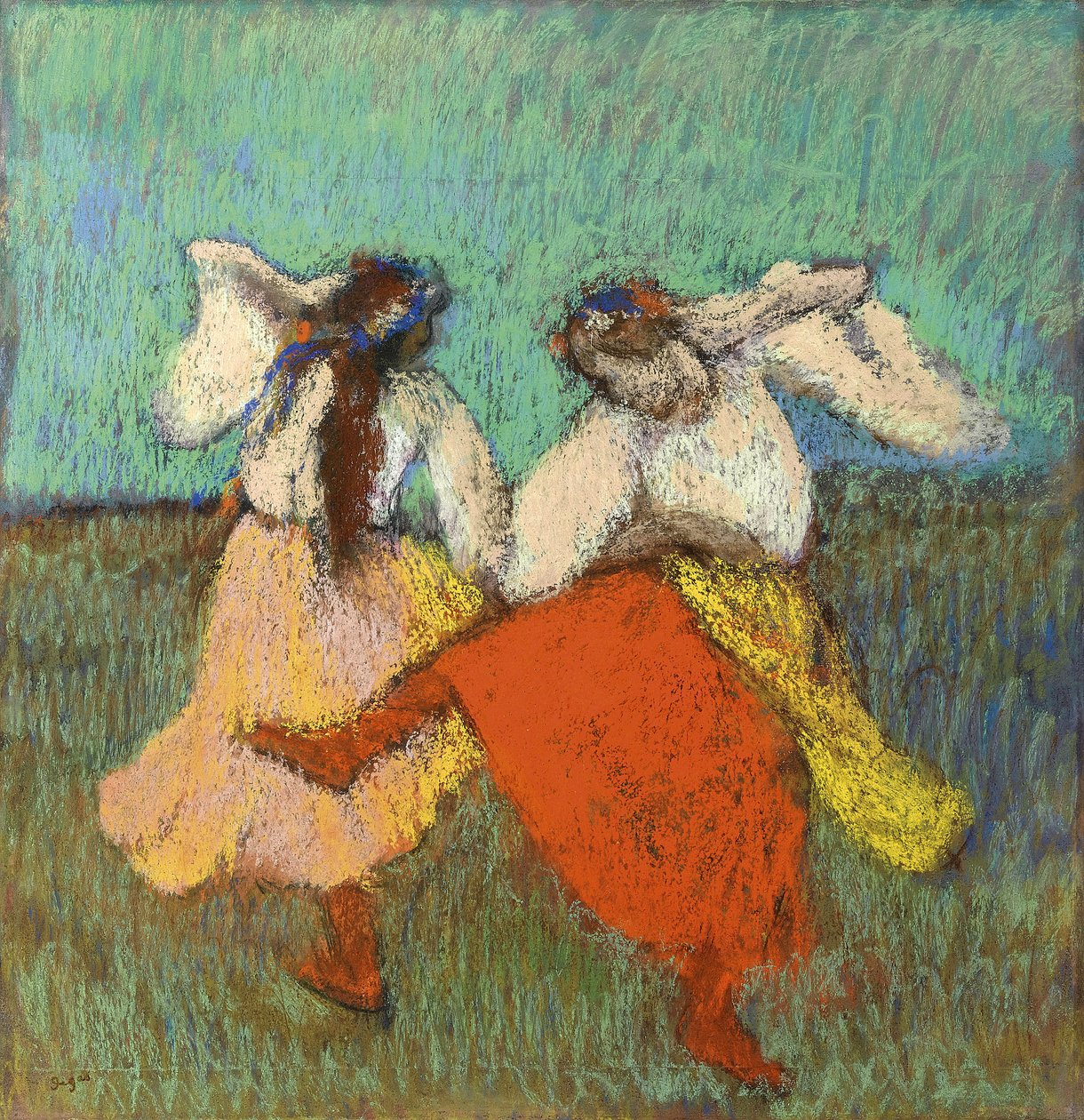 Bailarinas rusas de Edgar Degas