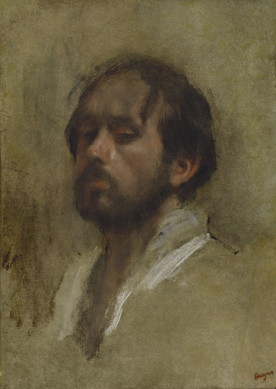 Autorretrato de Edgar Degas