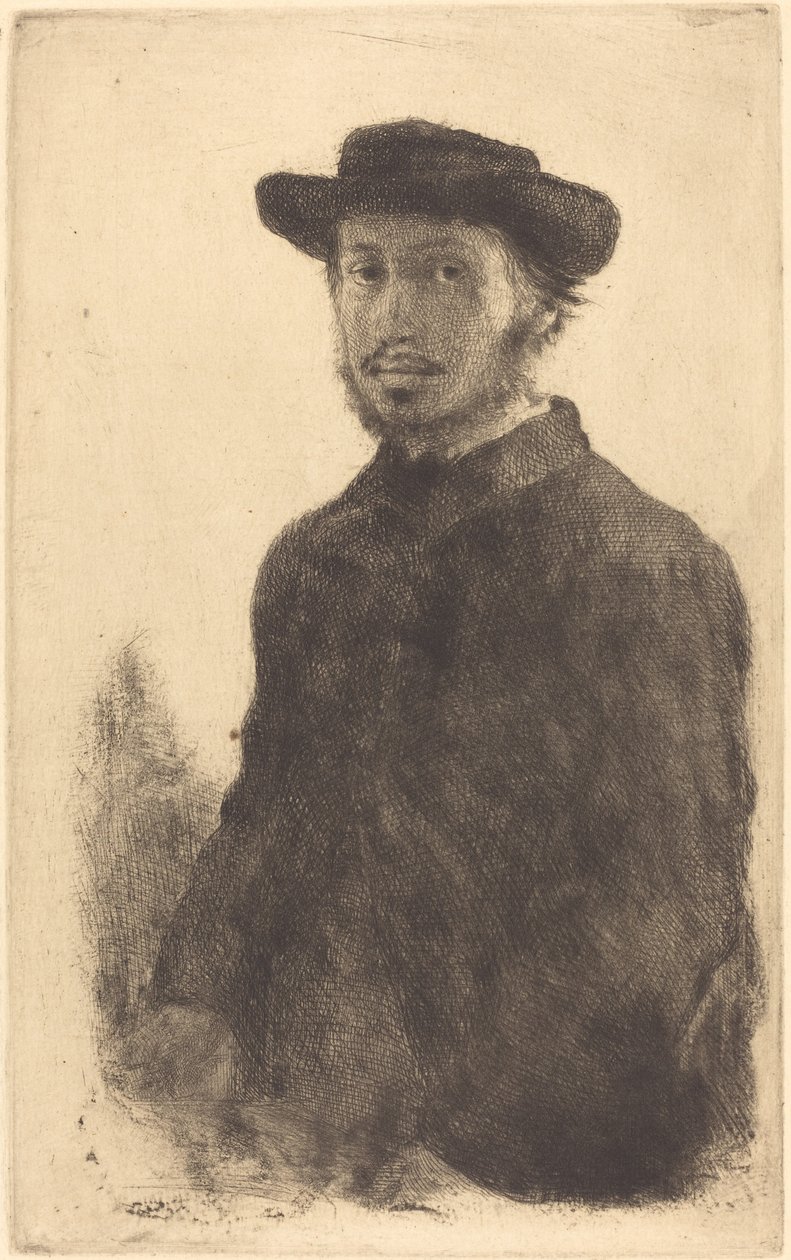 Autorretrato Edgar Degas, por él mismo de Edgar Degas