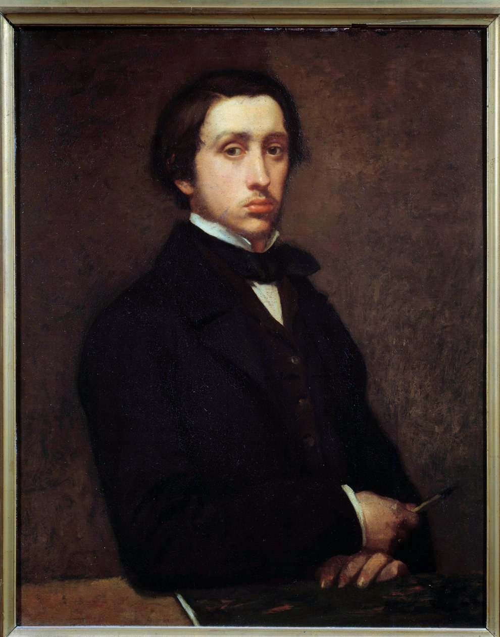 Autorretrato de Edgar Degas