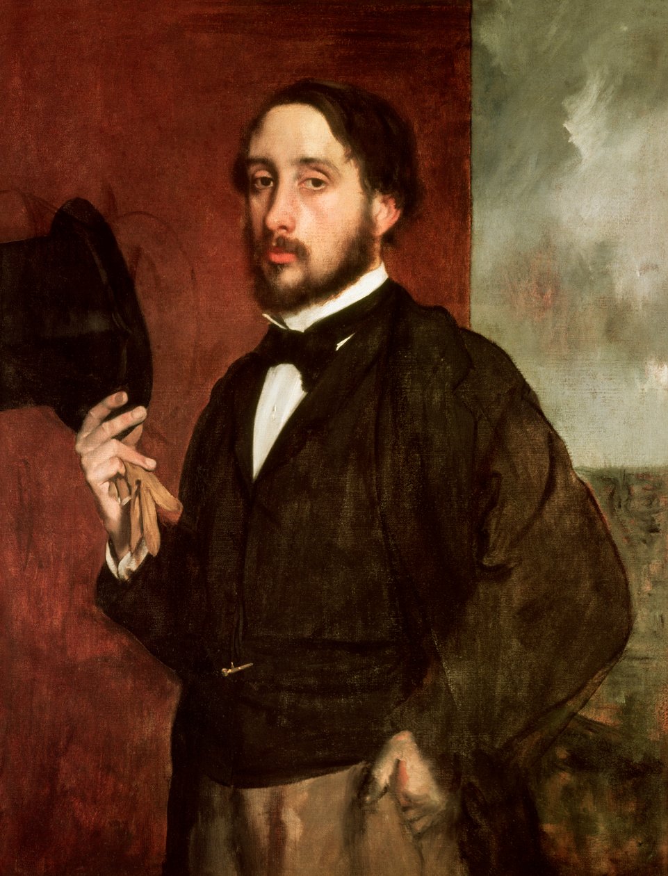 Autorretrato, c.1862 de Edgar Degas