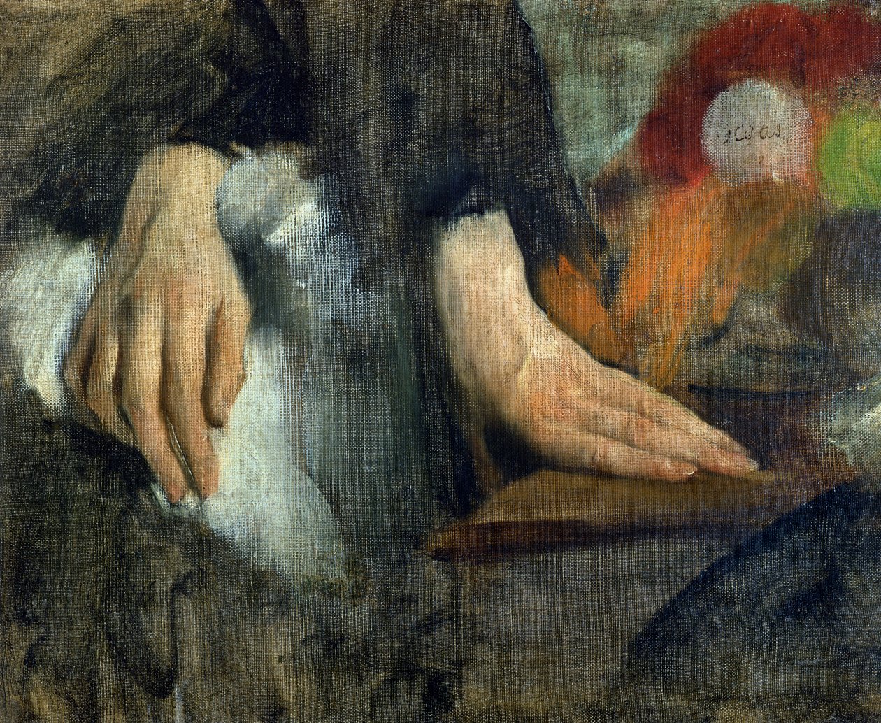 Estudio de Manos, 1859-60 de Edgar Degas