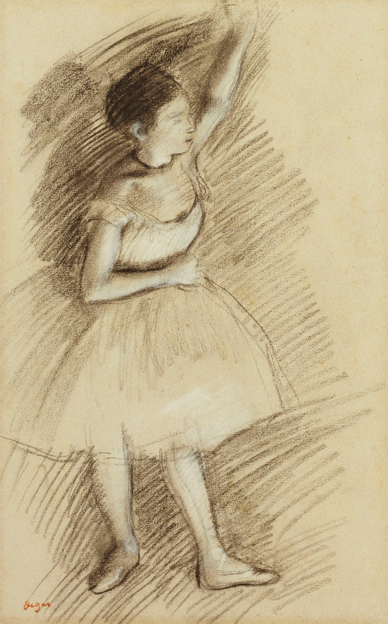 Etude de Danseuse de Edgar Degas
