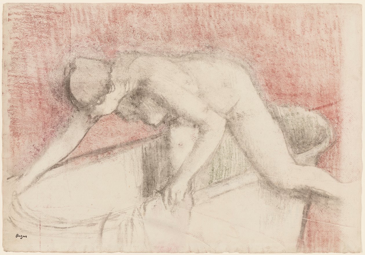 El baño de Edgar Degas