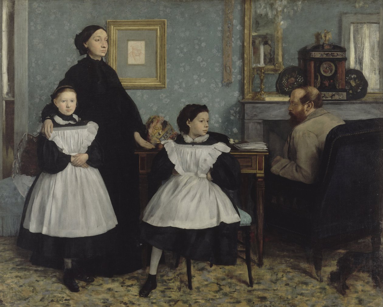 La familia Bellelli de Edgar Degas