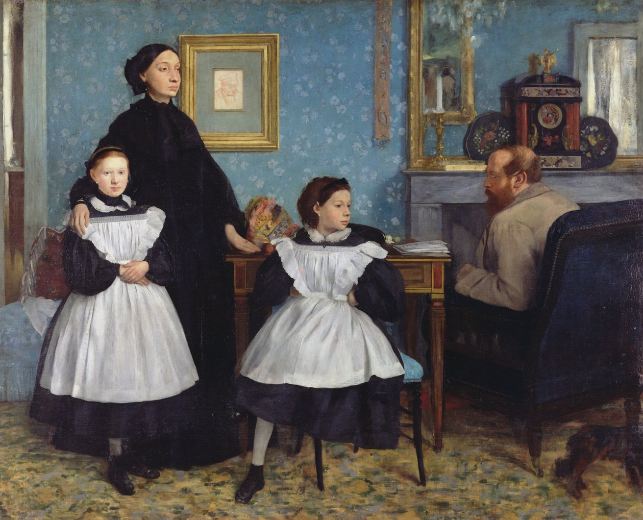 La familia Bellelli de Edgar Degas