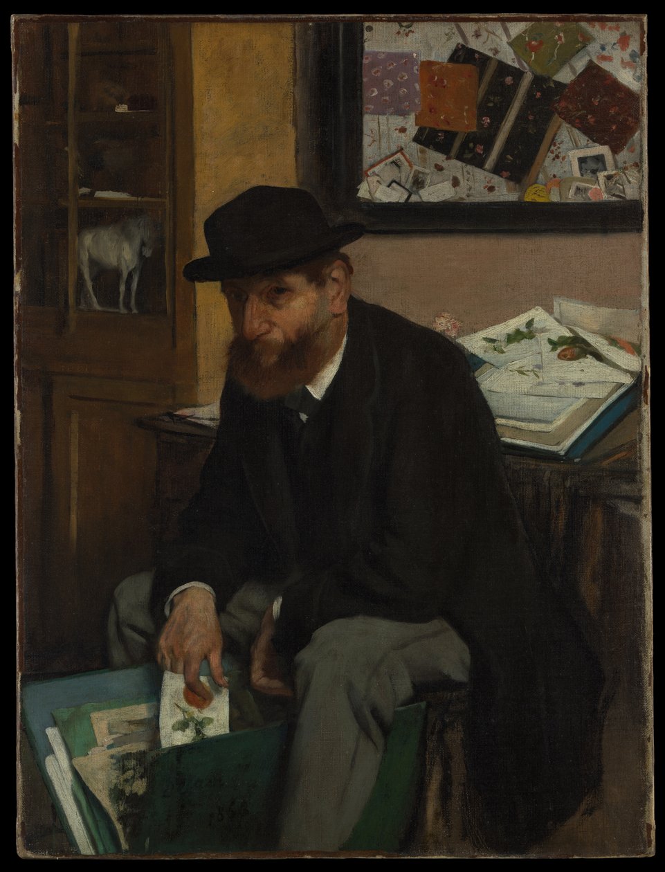 El coleccionista de grabados de Edgar Degas