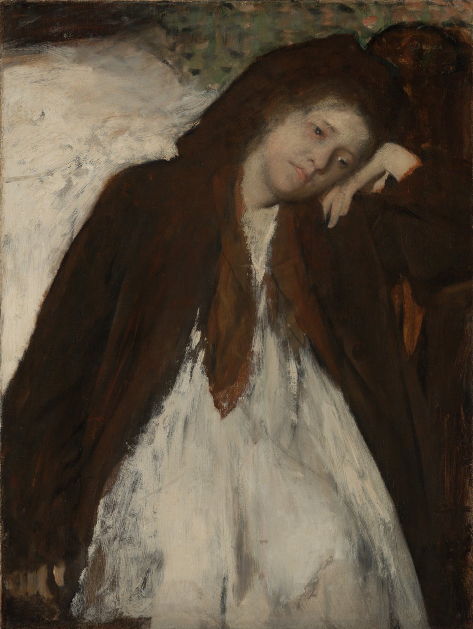 El convaleciente, c.1872-enero 1887 (Óleo sobre lienzo) de Edgar Degas