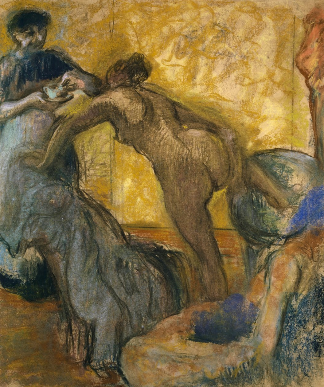 La taza de chocolate caliente de Edgar Degas