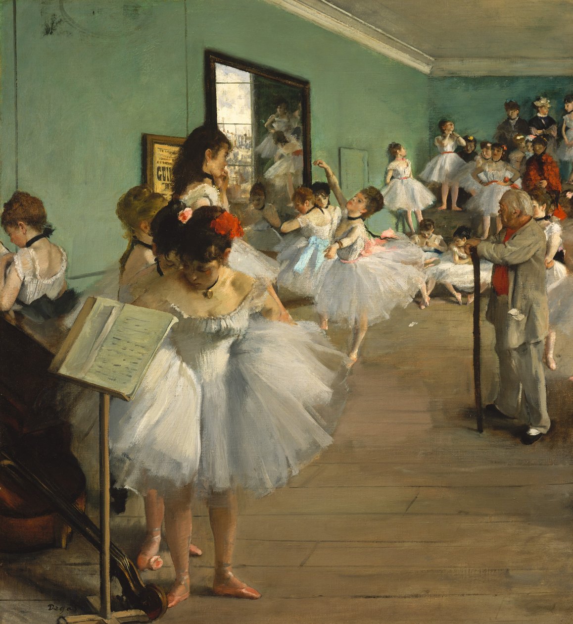 La Clase de Danza de Edgar Degas