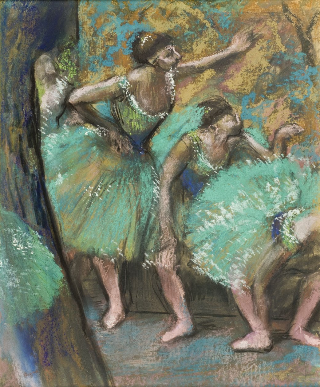 Los bailarines de Edgar Degas
