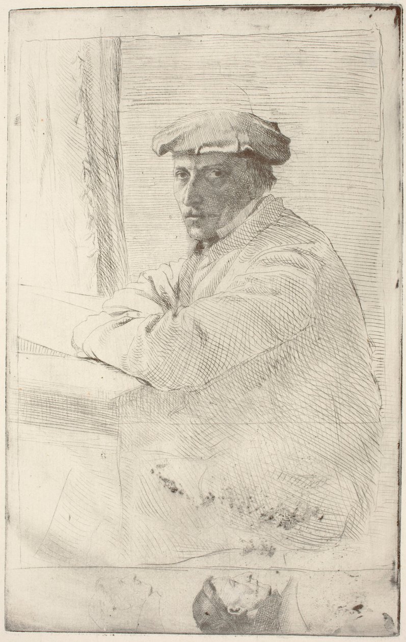 El grabador Joseph Tourny (Le graveur Joseph Tourny) de Edgar Degas