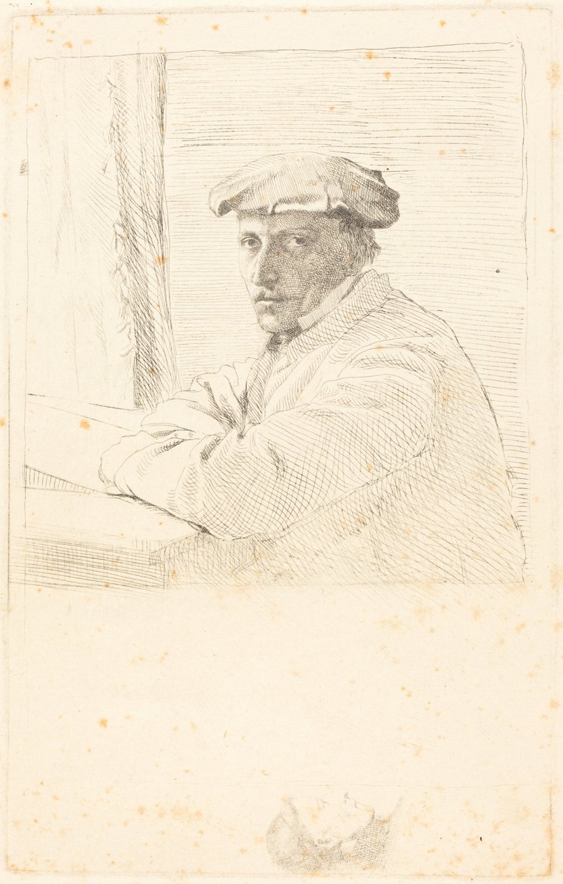 El grabador Joseph Tourny (Le graveur Joseph Tourny) de Edgar Degas