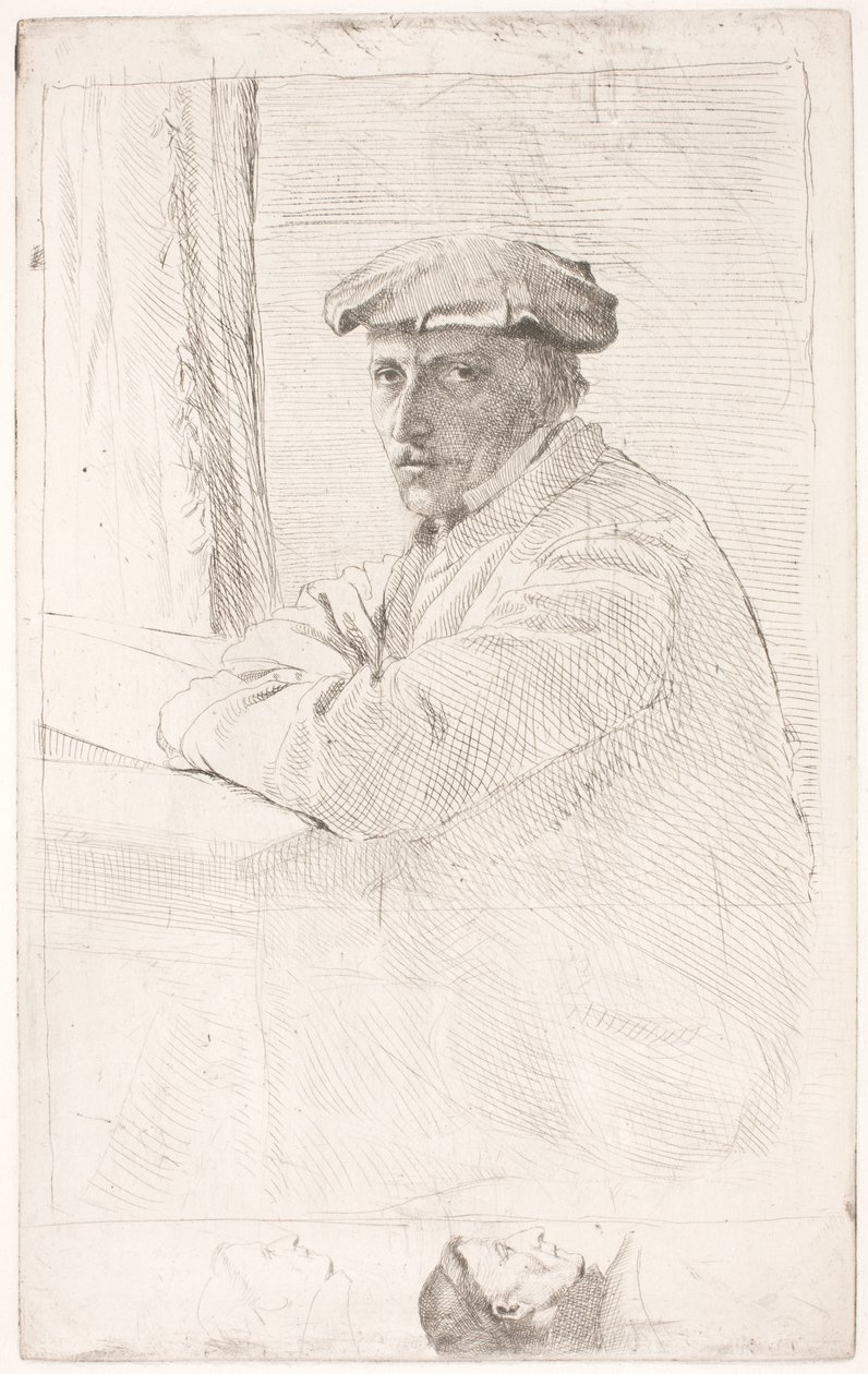 El grabador Joseph Tourny de Edgar Degas