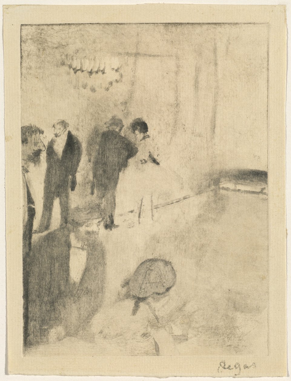 El cuarto verde de Edgar Degas