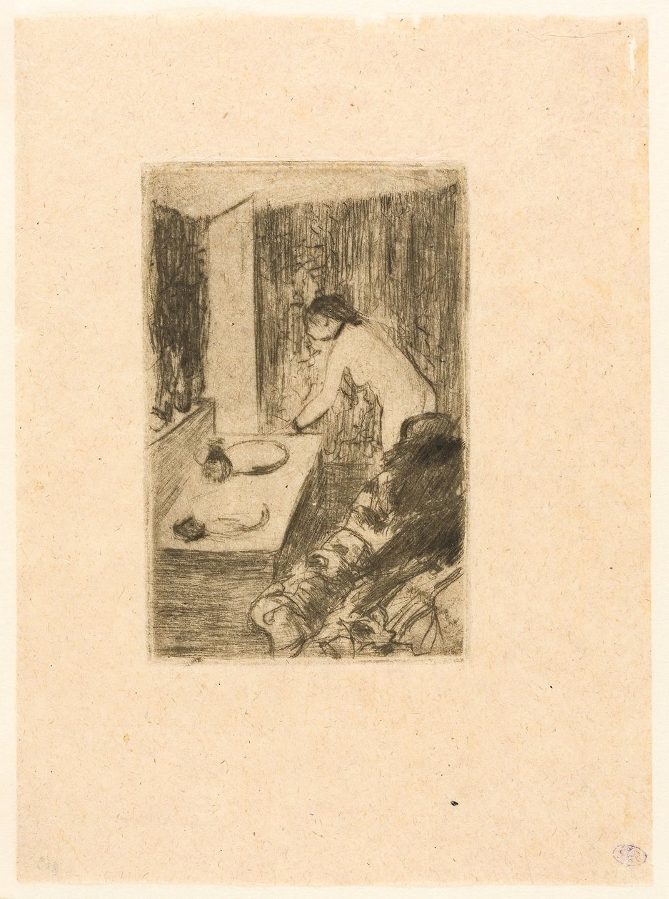 El pequeño vestidor de Edgar Degas