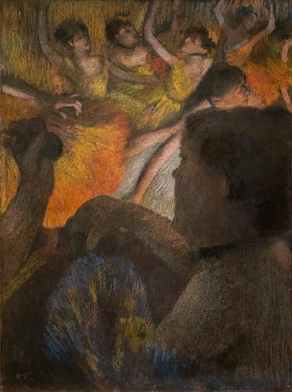 El palco de Edgar Degas