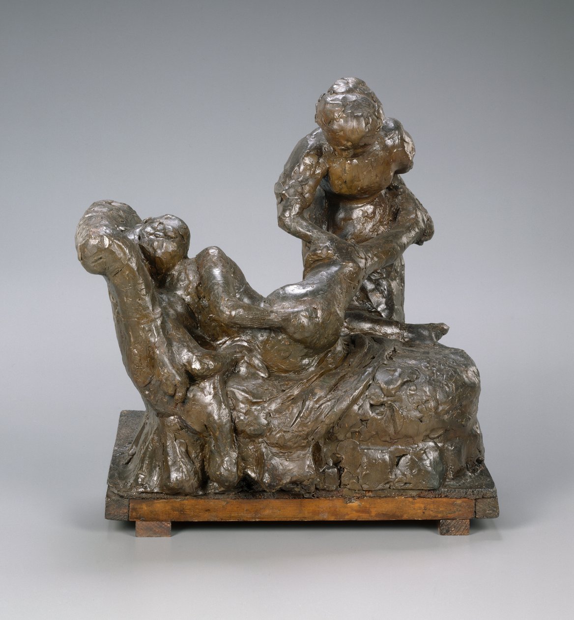 La Masajista, Grupo, c.1895 de Edgar Degas