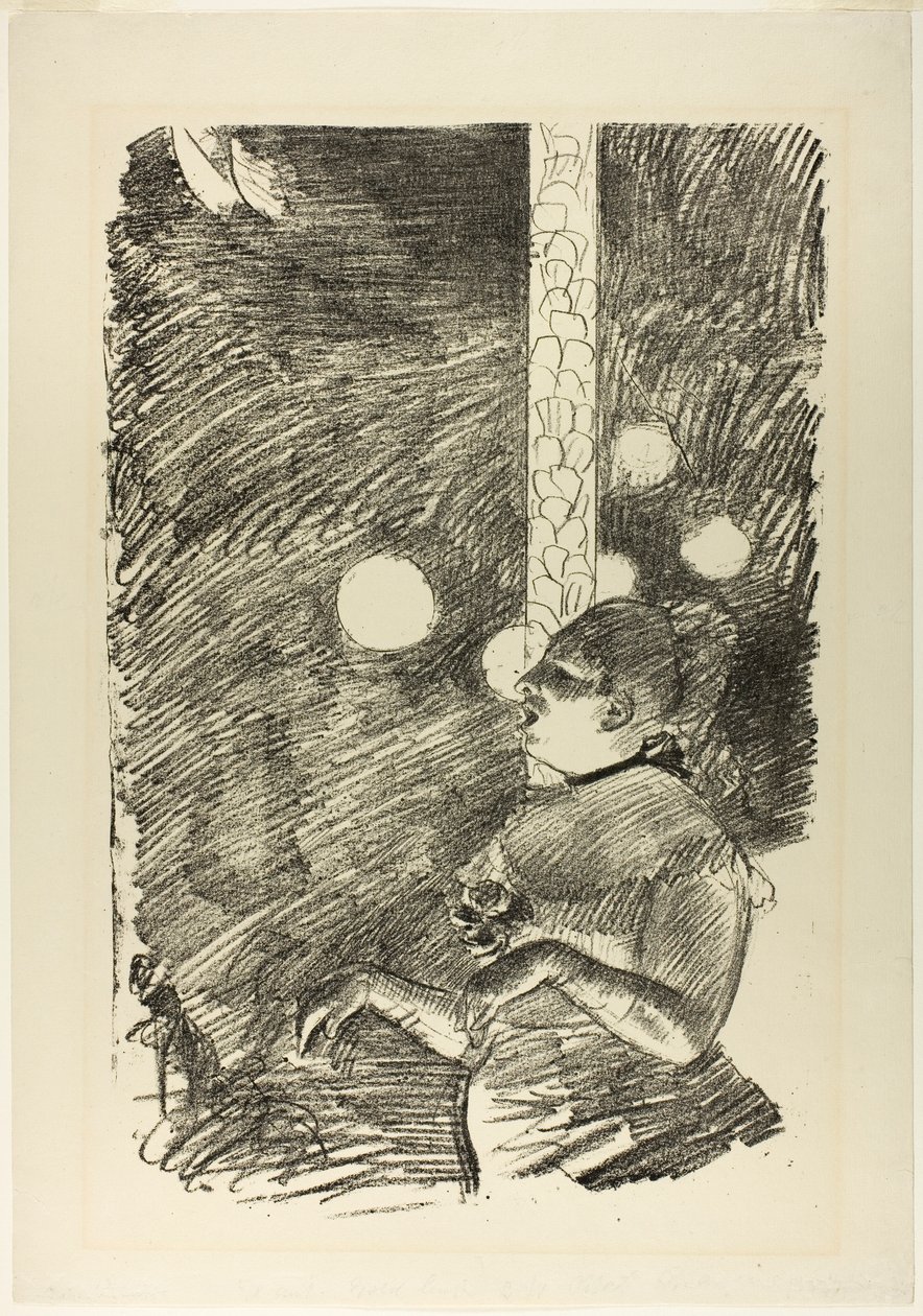 La canción del perro de Edgar Degas