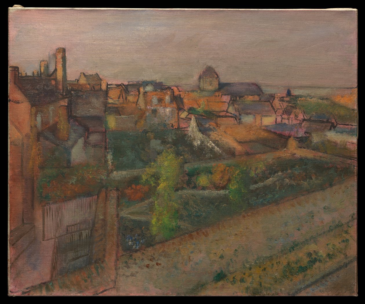 Vista de Saint-Valéry-sur-Somme de Edgar Degas
