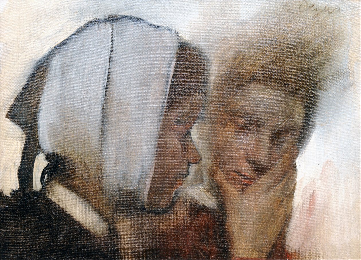 Lavanderas de Edgar Degas