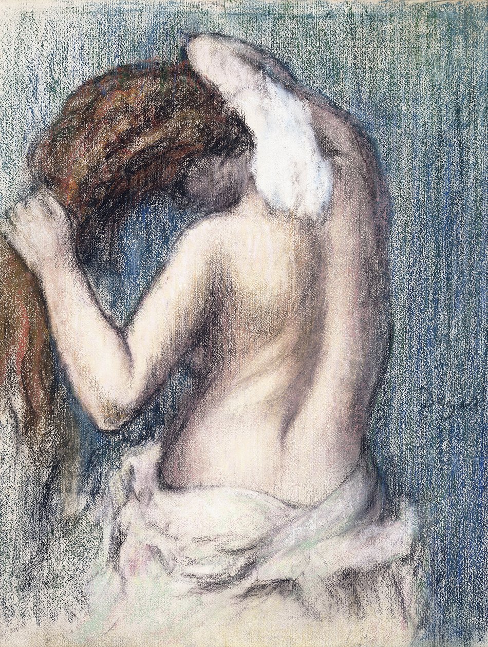Mujer Secándose, c.1906 de Edgar Degas