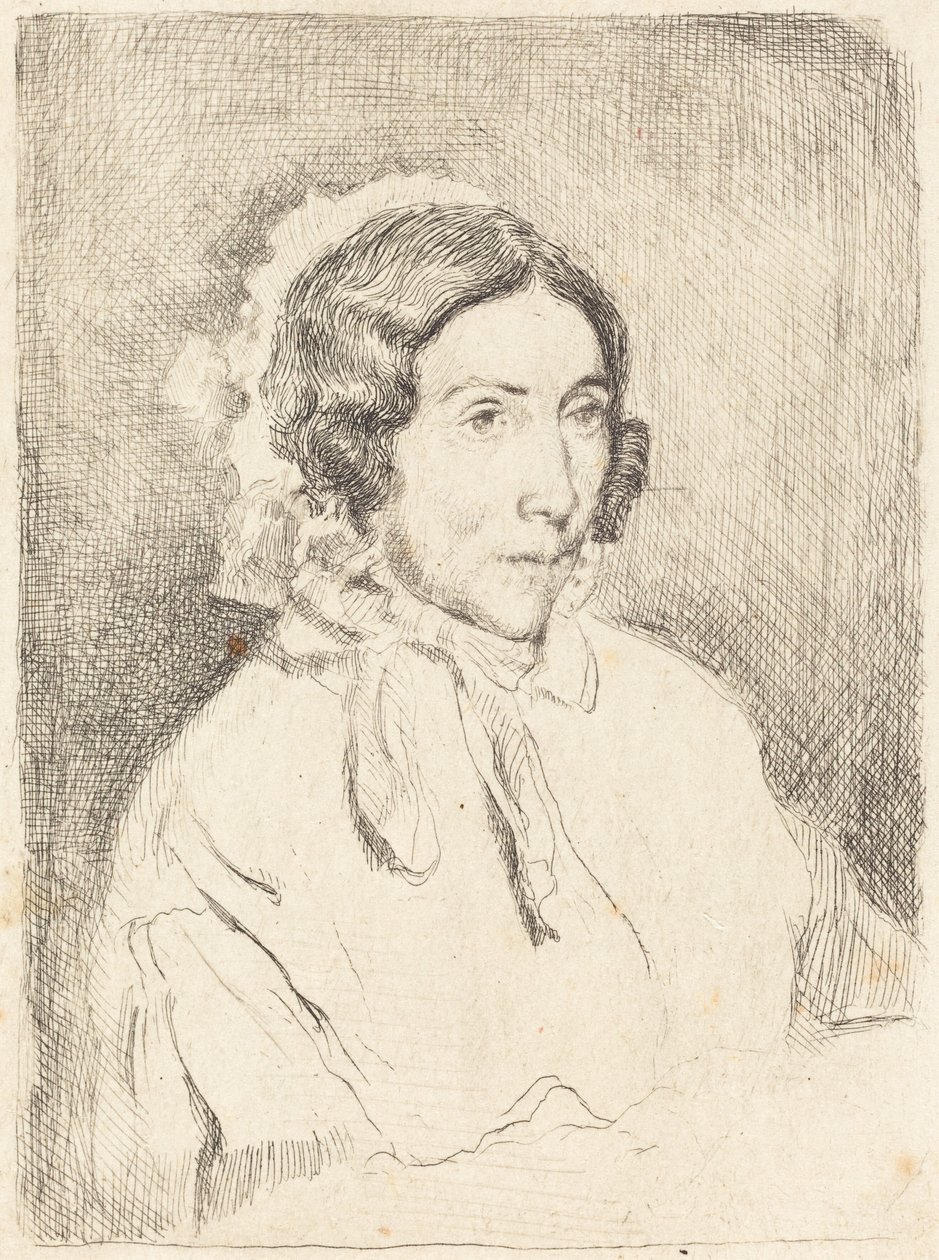 Mujer con Gorro Fruncido (Dame âgée) de Edgar Degas