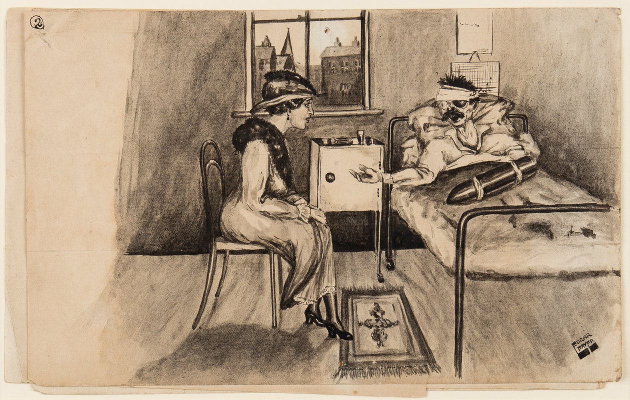 ¡Algunos proyectiles!, 13 de octubre de 1917 de Edgar Fryer