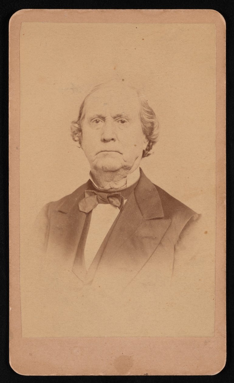 Retrato de Ezra Bartlett French 1810-1880, antes de 1880 de Edgar J Pullman
