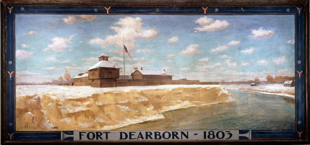 Fort Dearborn - 1803, 1903 de Edgar Spier Cameron