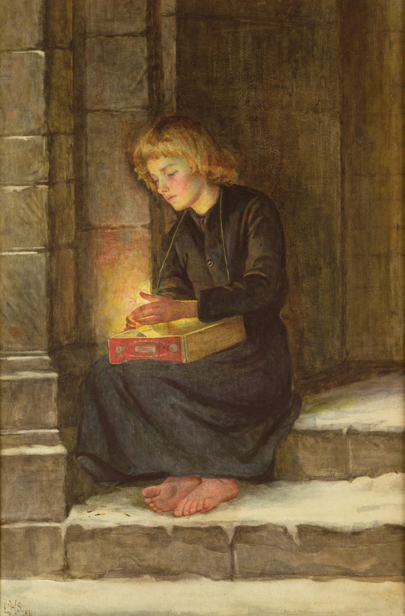 La chica de las cerillas de Edith Heckstall Smith